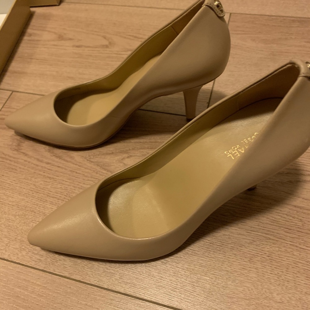 Leather heels